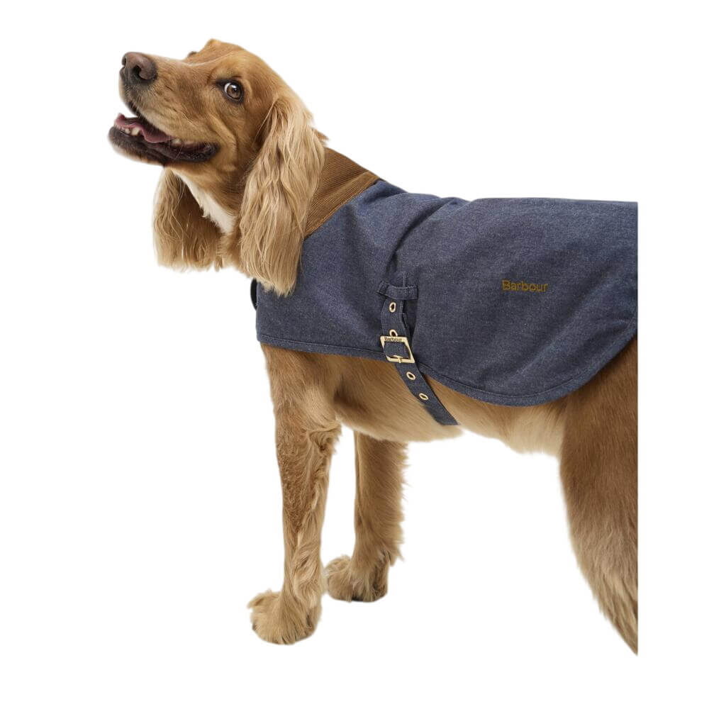 Barbour Denim Dry wax Dog Coat